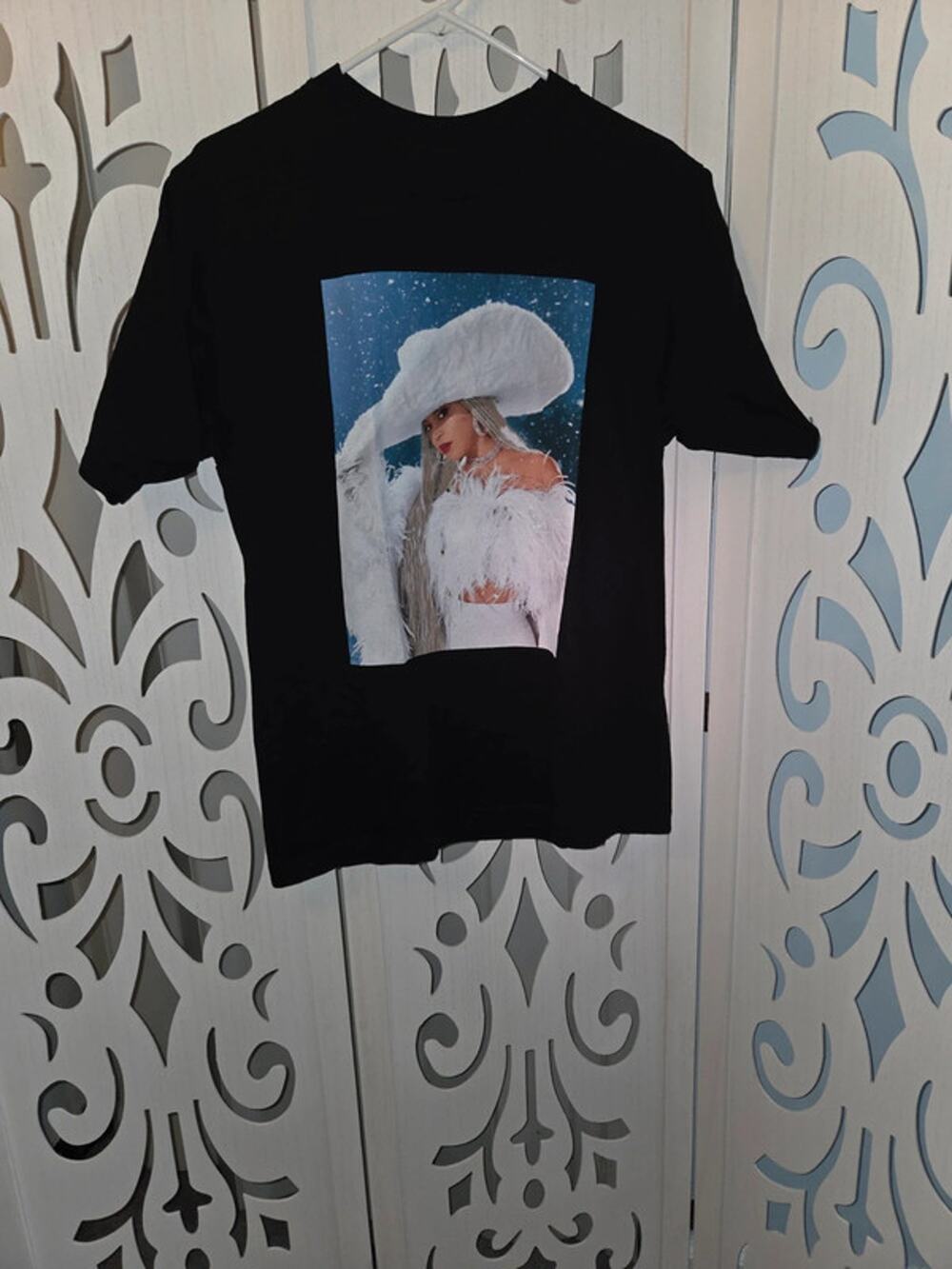 Beyonce 2025 Graphic Tee Ho Ho Ho Down Shirt Black Unisex Small Tour Merch